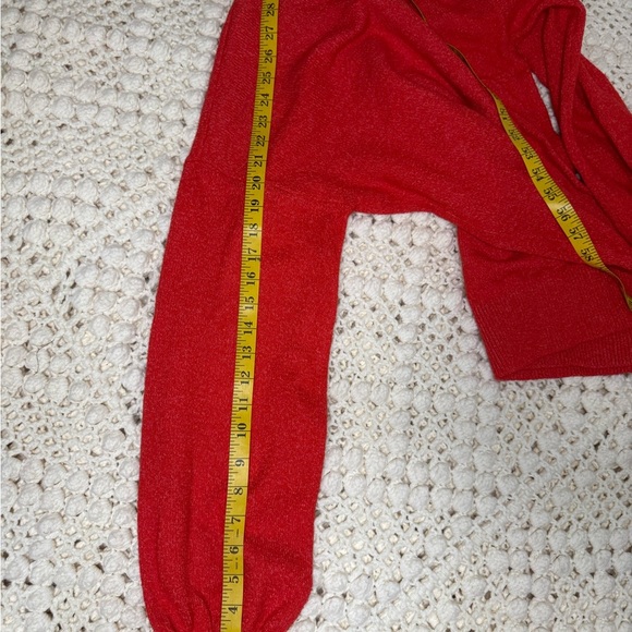 Talbots Red Sweater with Heart Design - Picture 6 of 9